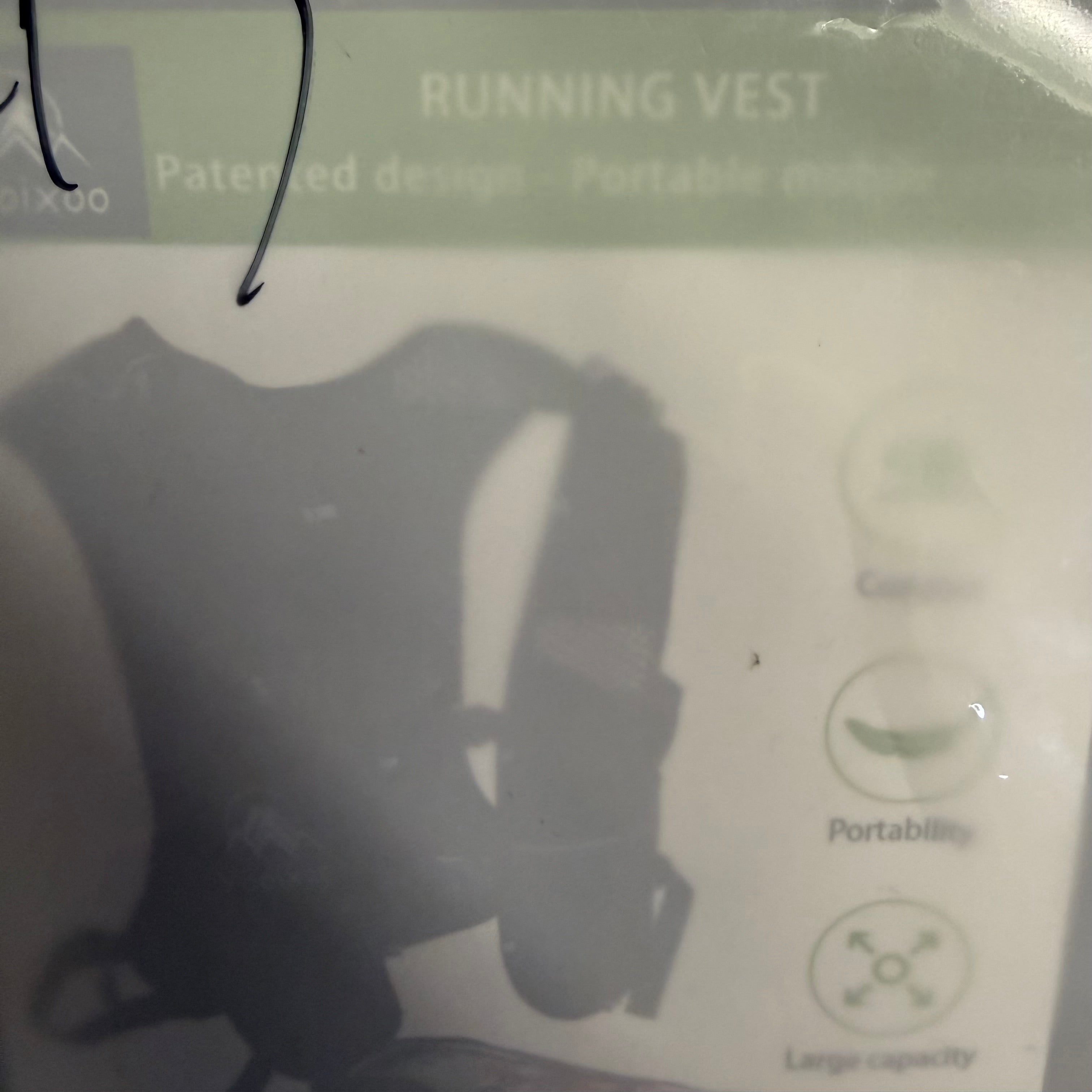 Running Vest with Phone Storage - Reflective Jogging Vest (Brand New Sealed)