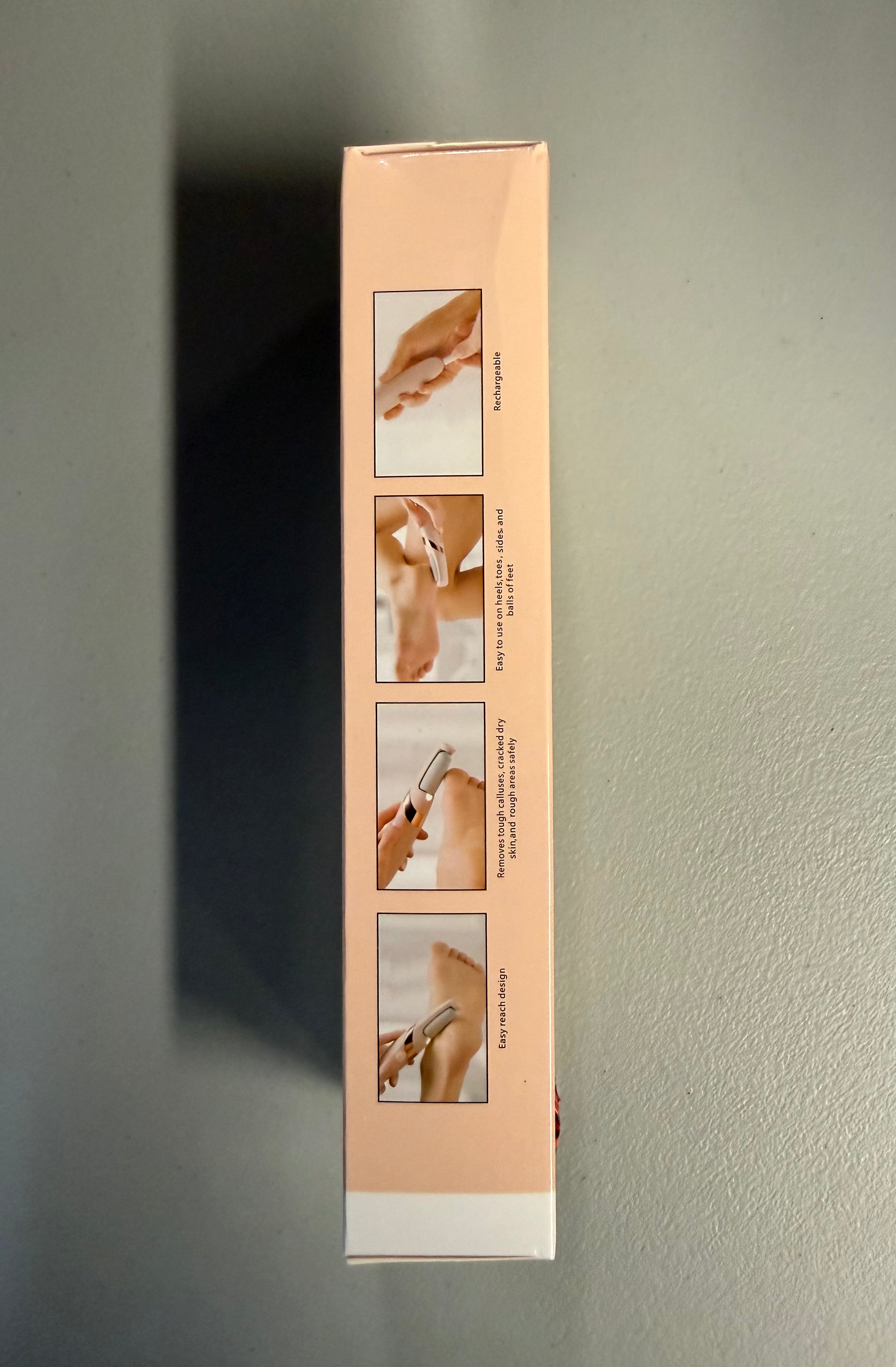 Electric Pedi Callous Remover - Dual Speed with LED Light (Open Box, Like New)