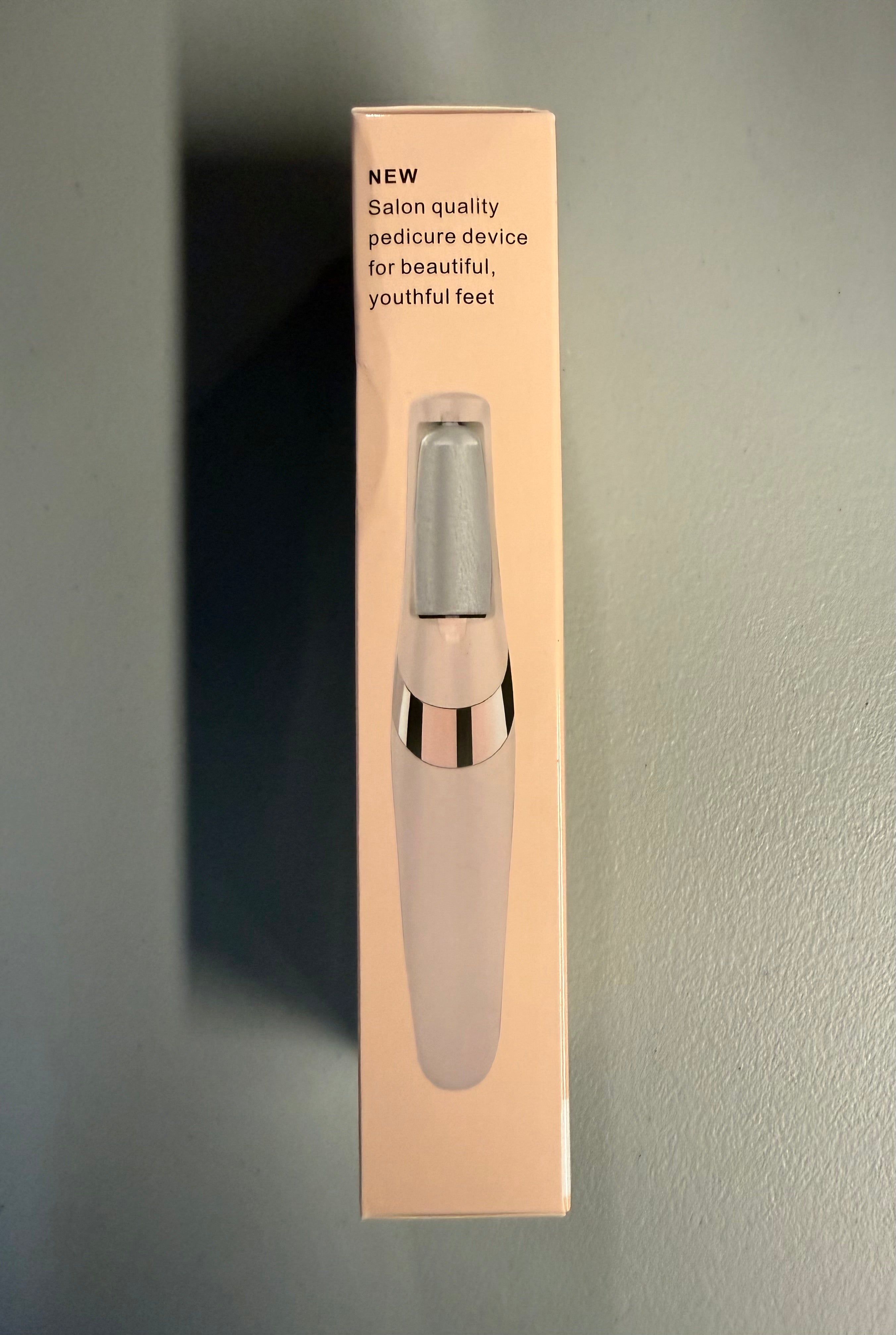 Electric Pedi Callous Remover - Dual Speed with LED Light (Open Box, Like New)