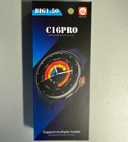C16PRO Smart Watch BIG1.50 - Hiwear Plus Multi-Mode (Open Box, Like New)
