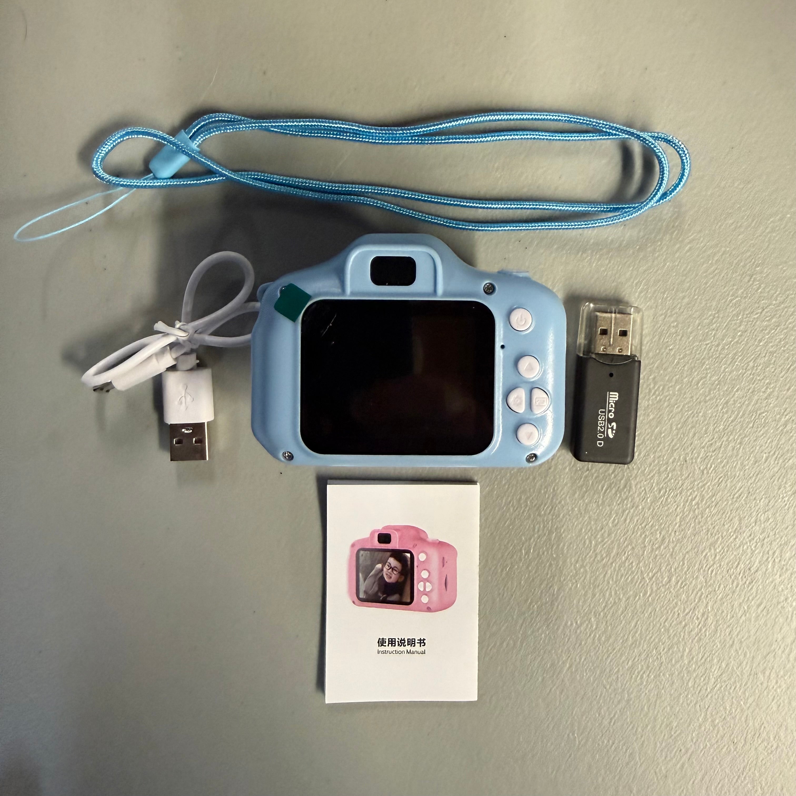 Children's Digital Camera - Rechargeable with Video (Open Box, Like New)