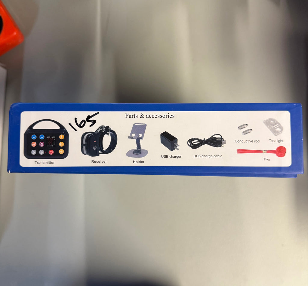 Plkm 3-in-1 Pet Intelligent System S38 - Dog Training Collar & Wireless Fence (Open Box, Like New)
