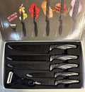 EVRYEALTH 6-Piece Marble Coating Knife Set SG-9200 - Antibacterial (Open Box, Like New)