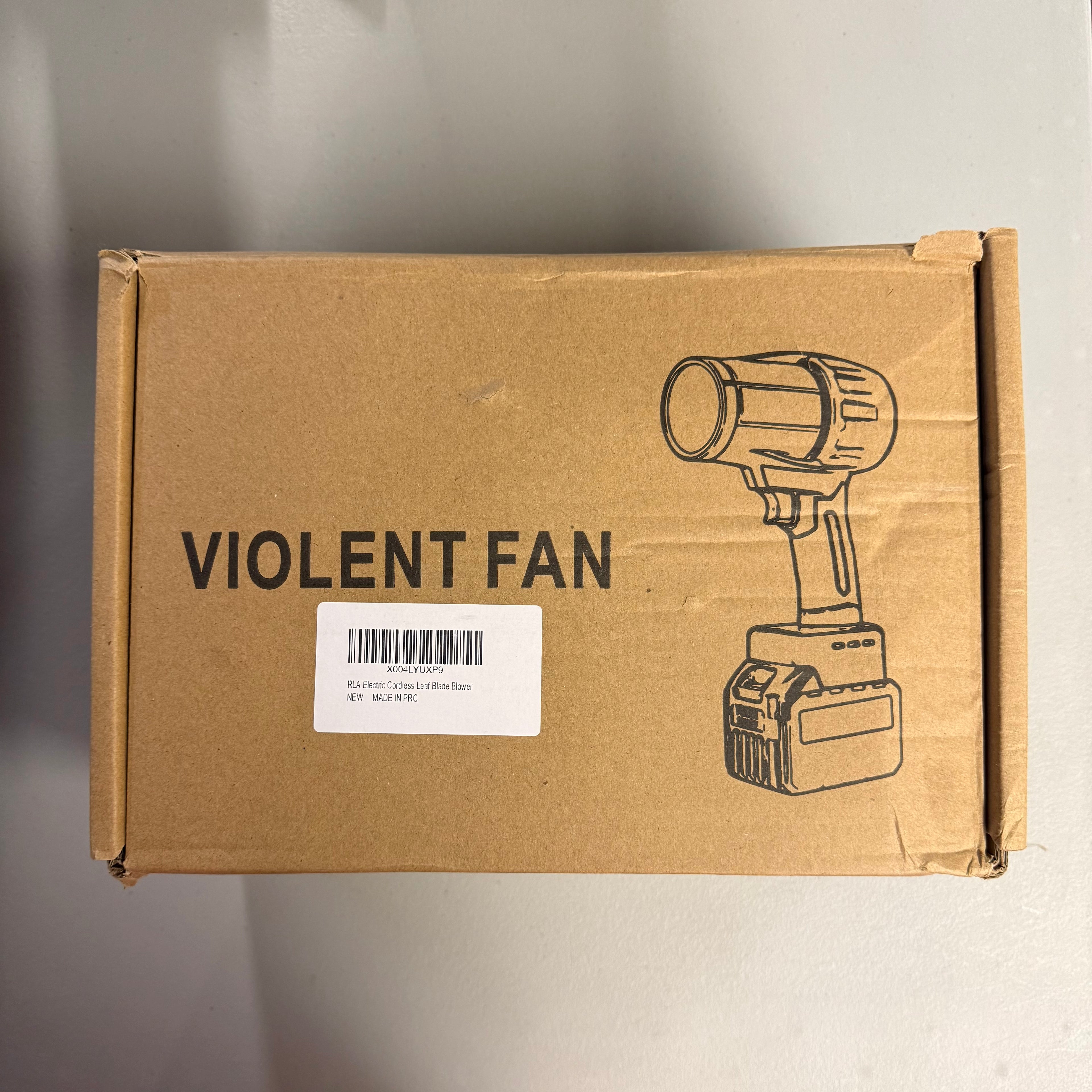 Cordless Leaf Blower 21V - 45300 RPM with Dual Batteries & Charger (Open Box, Like New)