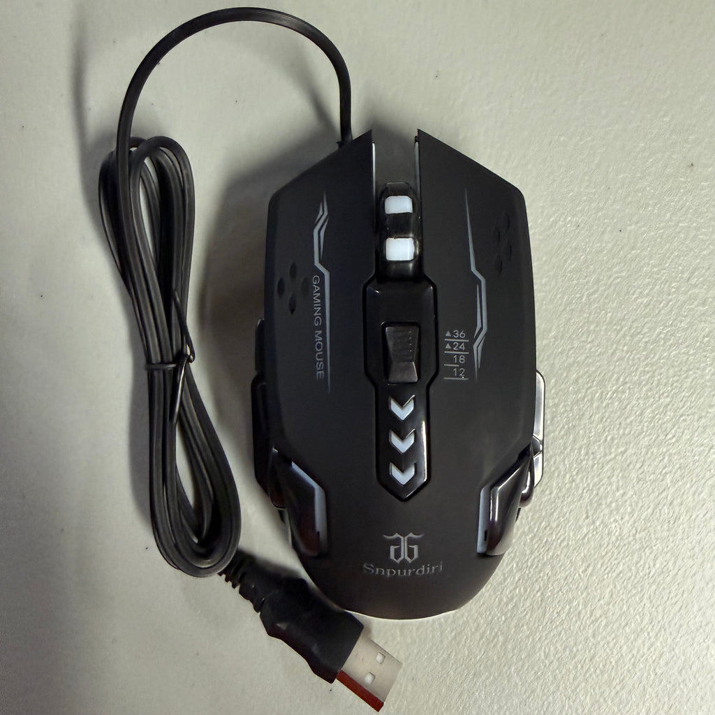 Gaming Combo 4-in-1 Set - RGB Keyboard, 6D Mouse, Headset & Mouse Pad (Open Box, Like New)