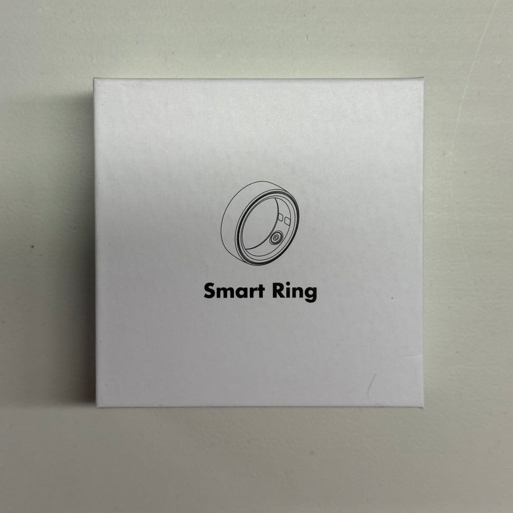 Smart Ring BJ01 - NFC Wearable Technology Silver Size 8 (Open Box, Like New)