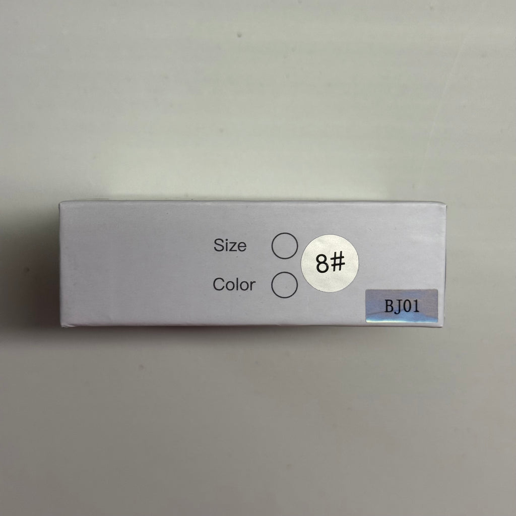 Smart Ring BJ01 - NFC Wearable Technology Silver Size 8 (Open Box, Like New)