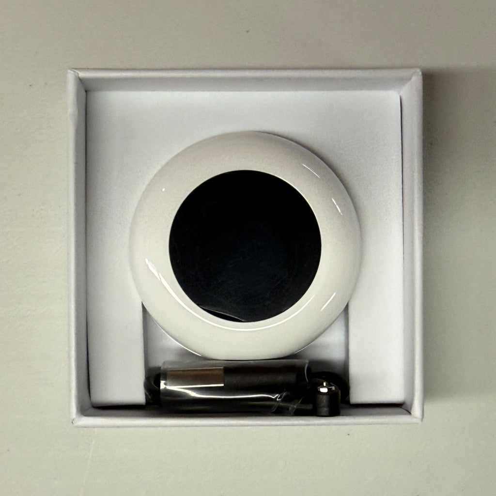 Smart Ring BJ01 - NFC Wearable Technology Silver Size 8 (Open Box, Like New)