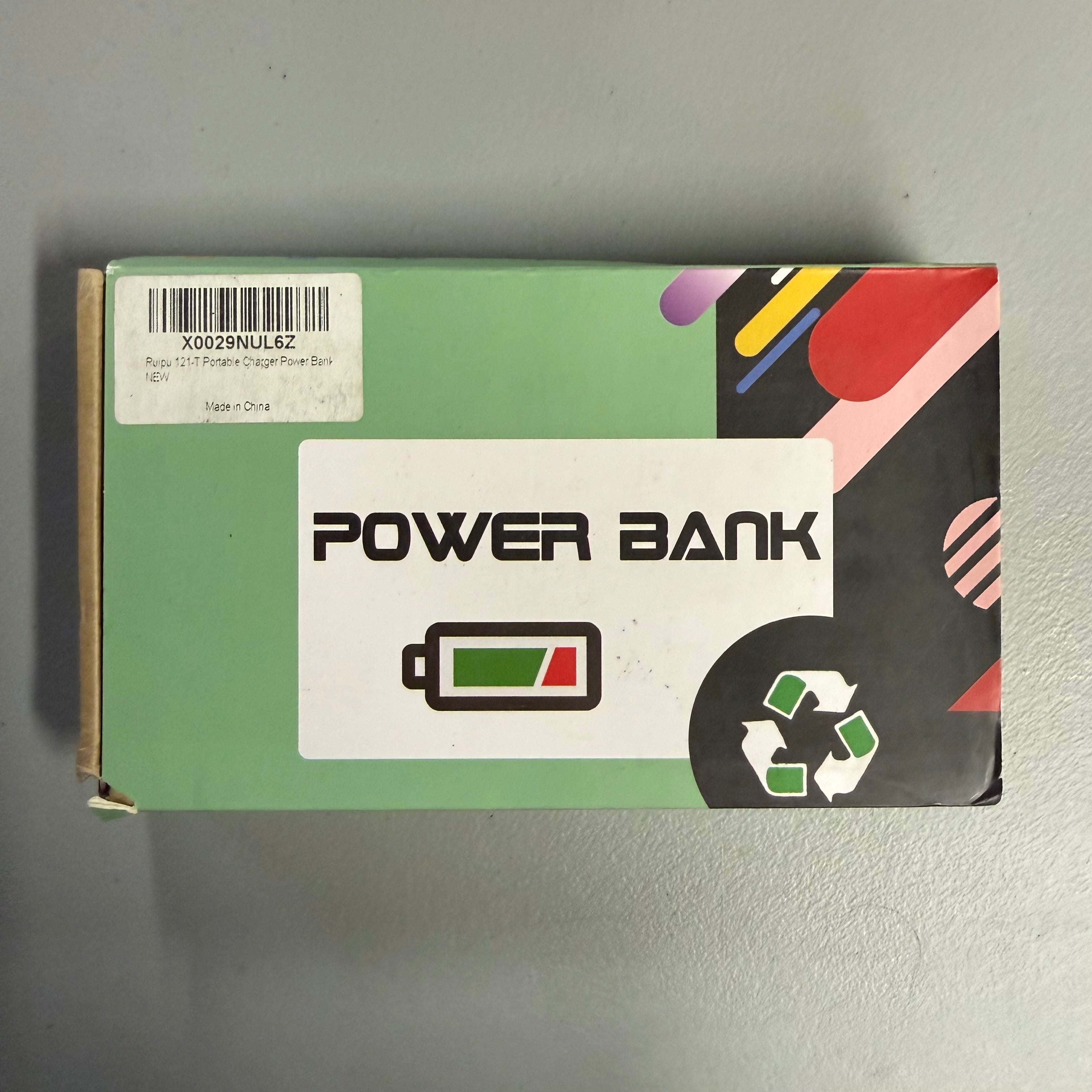 RUIPU 24000mAh Power Bank Model 121 - Portable Charger - Open Box Like New