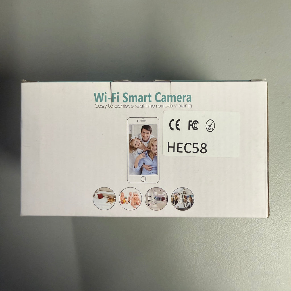 Wi-Fi Smart Camera Light Bulb 1080P - 2-in-1 Security Camera & LED Bulb - Open Box Like New