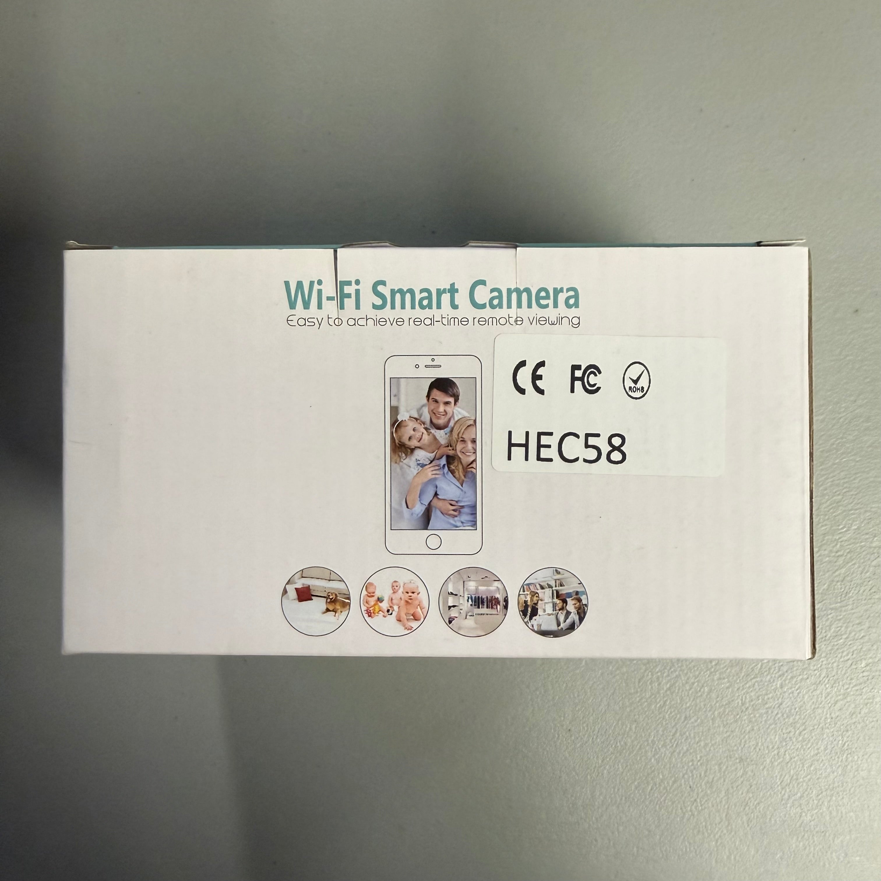 Wi-Fi Smart Camera Light Bulb 1080P - 2-in-1 Security Camera & LED Bulb - Open Box Like New