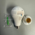 Wi-Fi Smart Camera Light Bulb 1080P - 2-in-1 Security Camera & LED Bulb - Open Box Like New