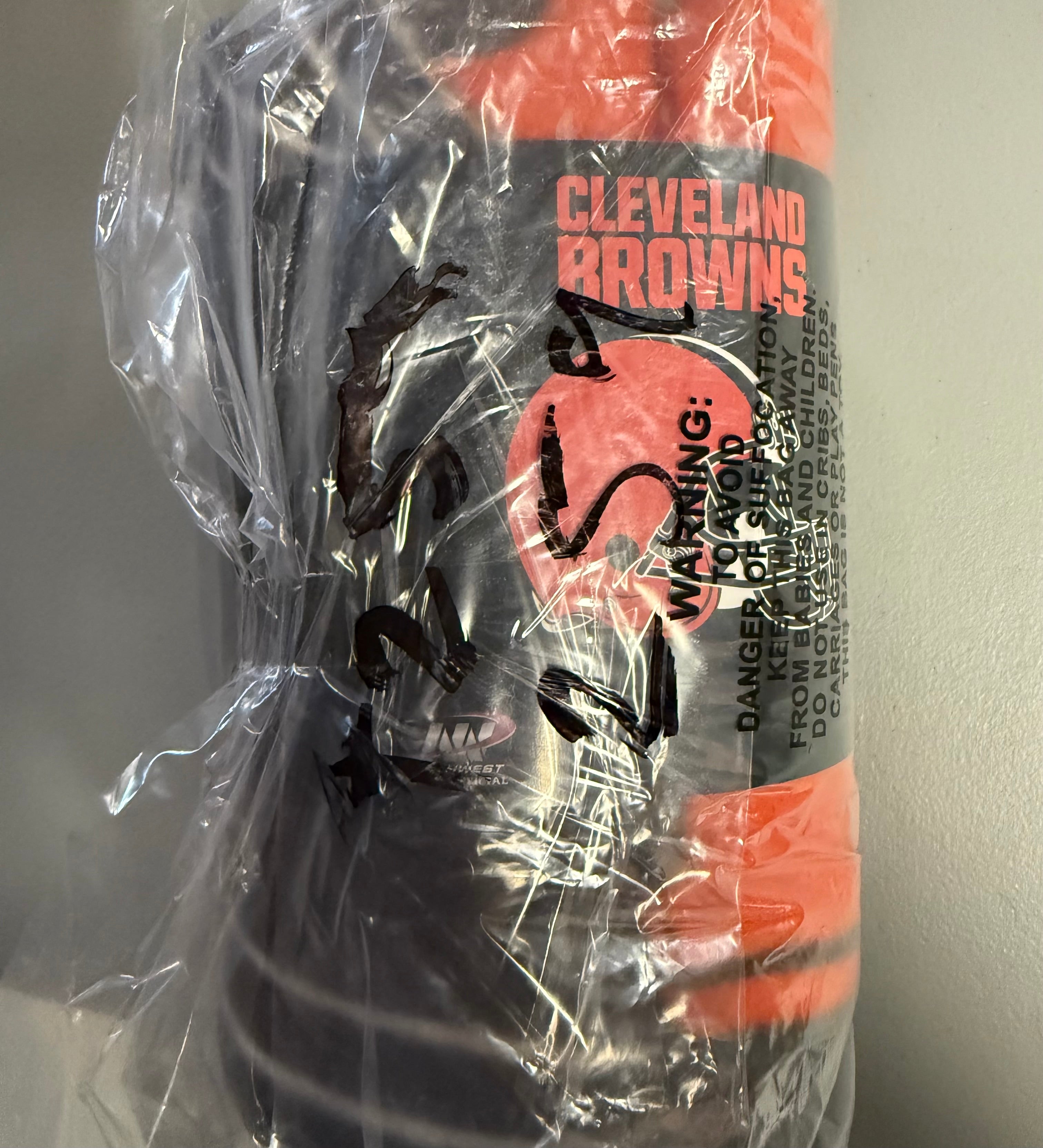 NFL Cleveland Browns Fleece Throw Blanket - 50" x 60" - Official Licensed