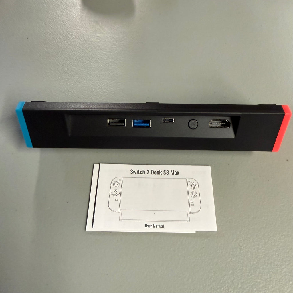 Nintendo Switch 2 Dock S3 Max - Docking Station with HDMI & USB Ports - Open Box Like New