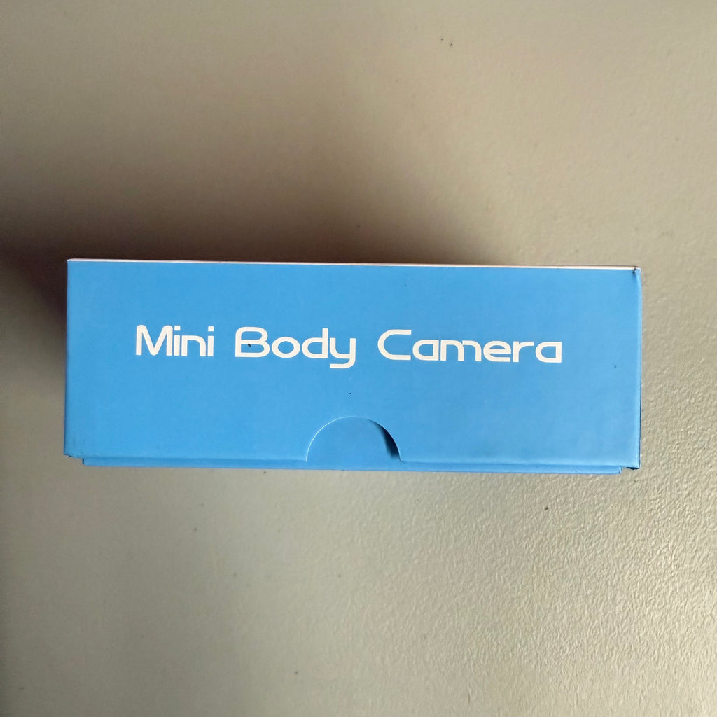 Mini Body Camera with WiFi - 1.3" LCD Night Vision Wide Angle - Open Box Like New