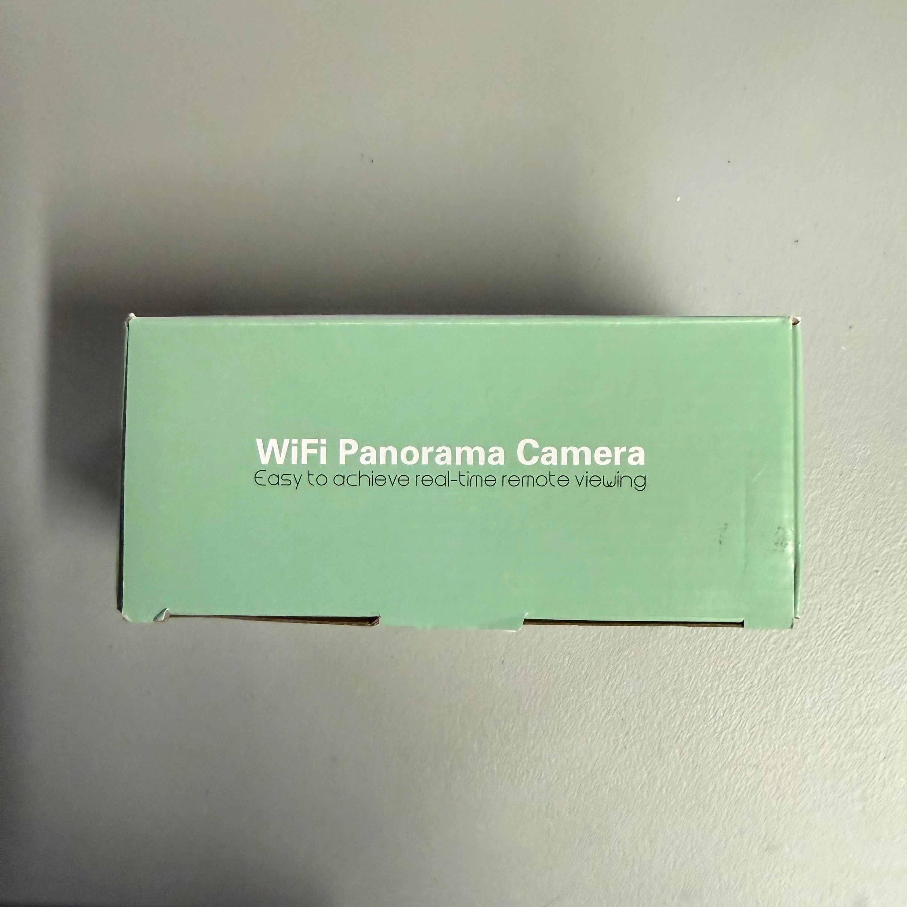 WiFi Panorama Camera Light Bulb X55 - 360° Security Camera with Night Vision - Open Box Like New