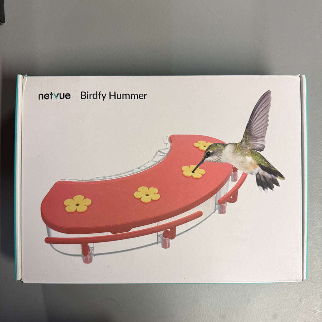 Netvue Birdfy Hummer Hummingbird Feeder Attachment - Open Box Like New