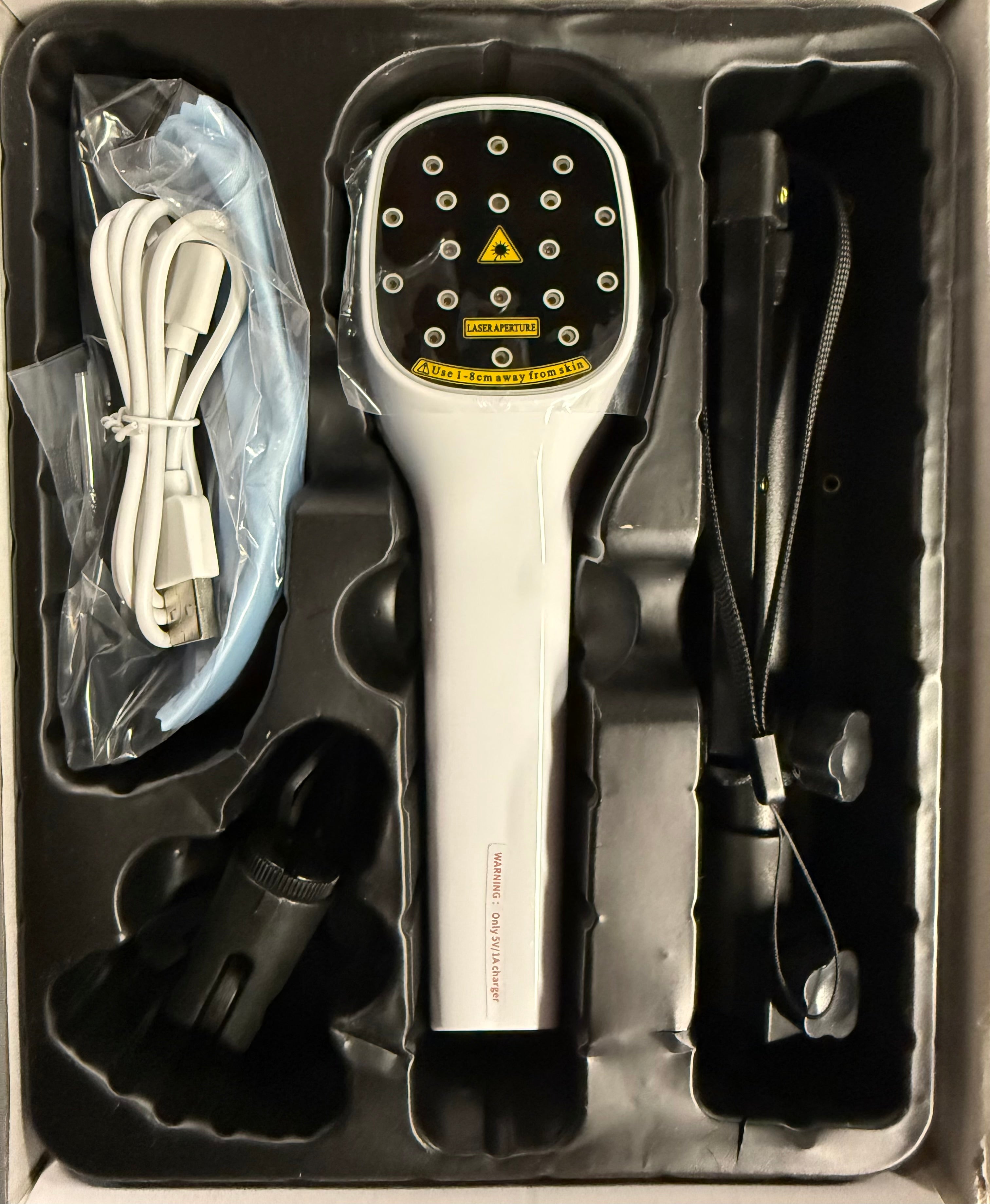 Red Light Therapy Device - Handheld Pain Relief for Joints & Muscles - Open Box Like New